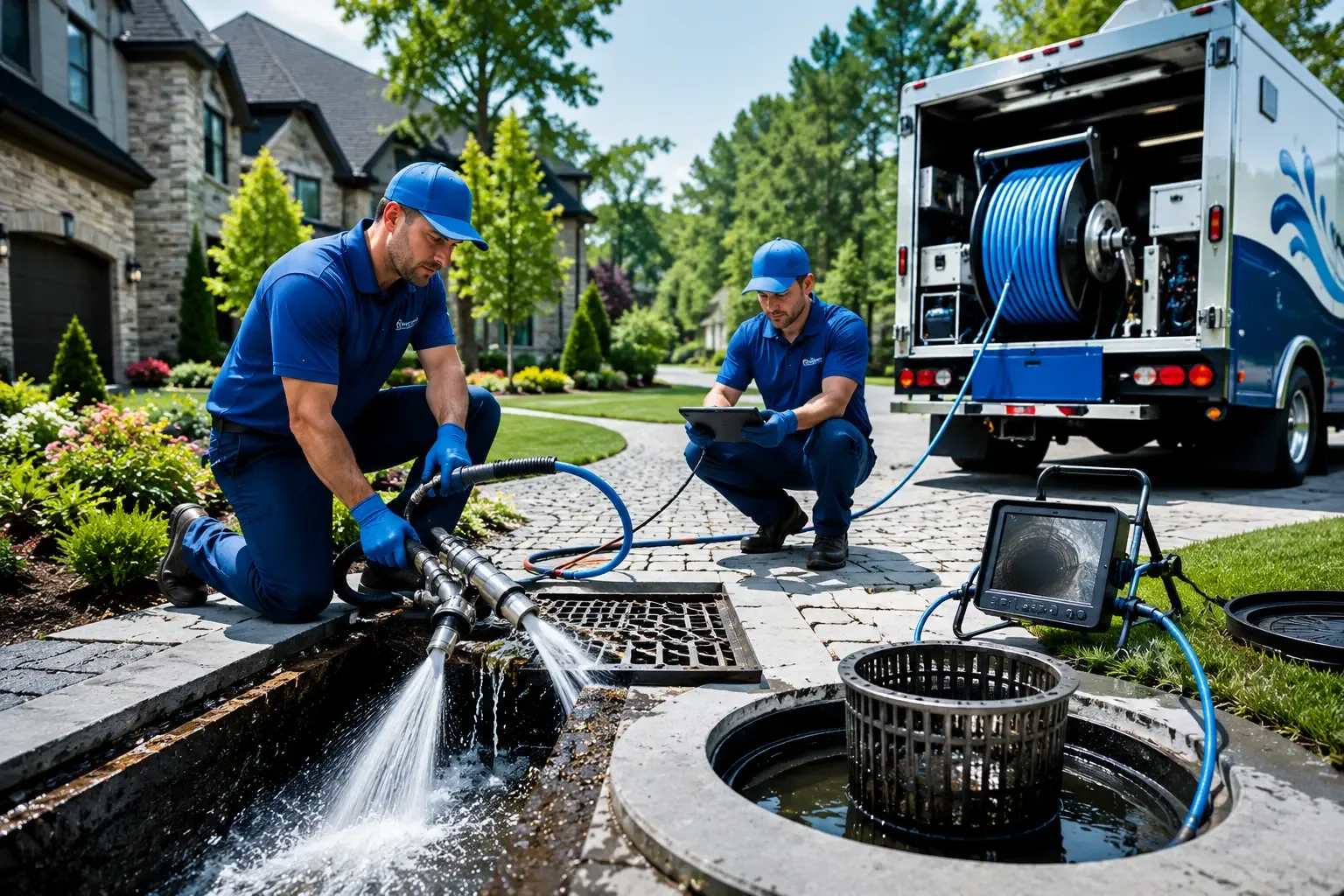 Local outdoor drain cleaning professionals in Clear, AK