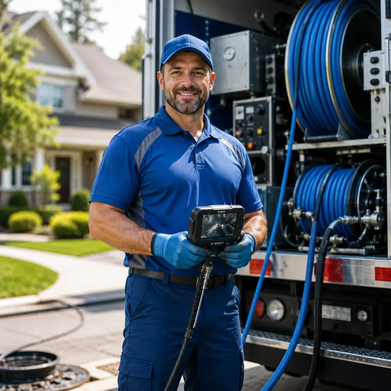Local outdoor drain cleaning specialists in Clear, AK